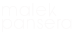 logo del pittore malek pansera